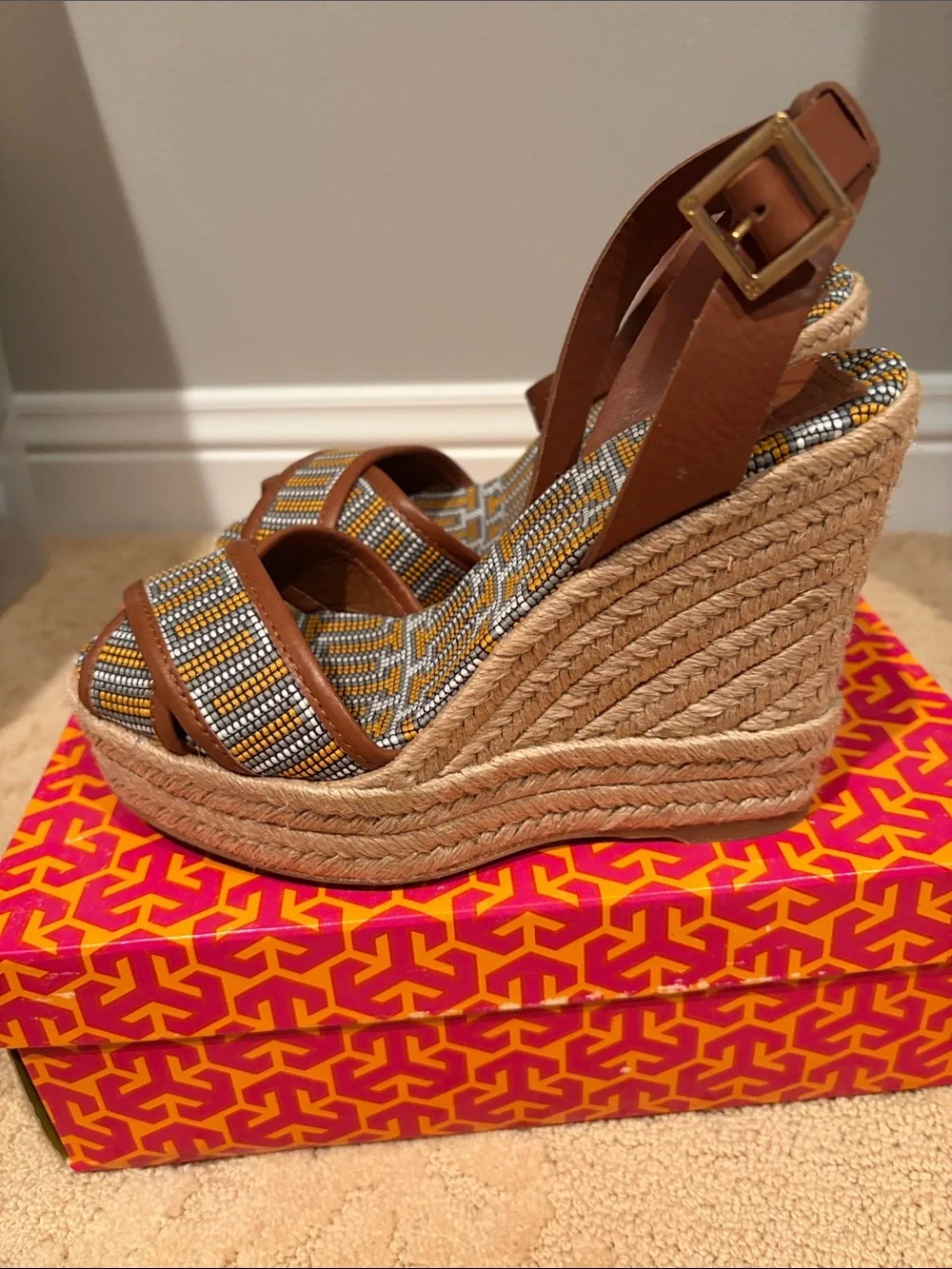 Tory Burch leather ankle